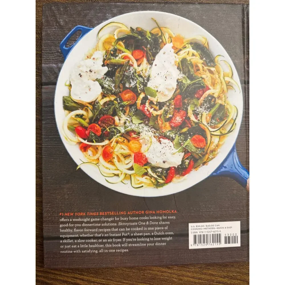 Skinnytaste One & Done Cookbook: 140 No-Fuss Dinners Gina Homolka New Hardcover